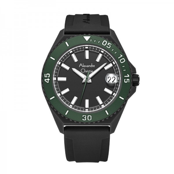 Alexandre Christie AC 8693 Black Green MDRIPBAGN